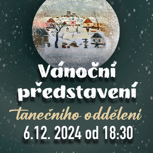 Vanocni predstaveni plakat 2024